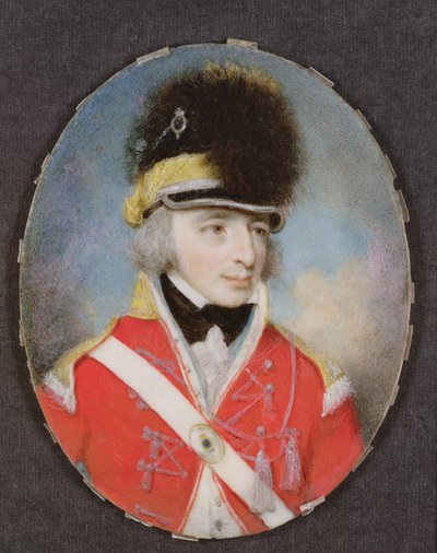 Miniature of an Unknown Officer, c.1797 by Henry Edridge